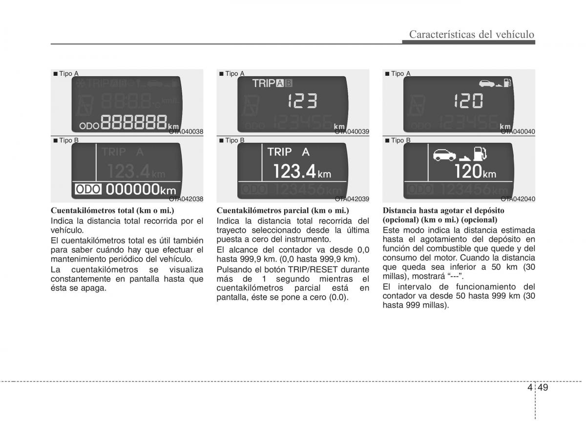 KIA Picanto II 2 manual del propietario / page 126