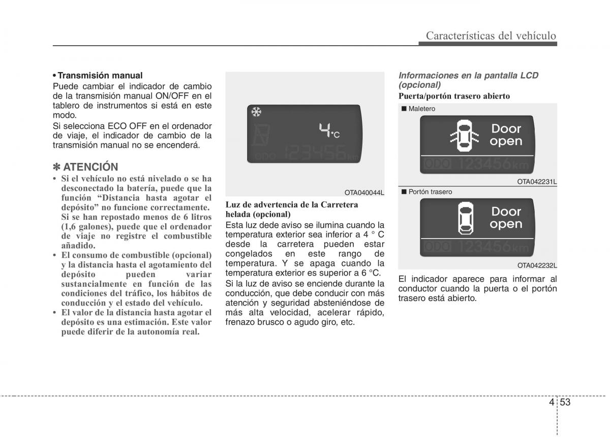 KIA Picanto II 2 manual del propietario / page 130