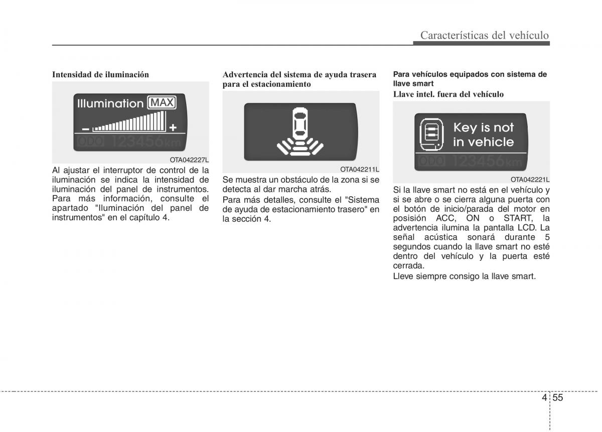 KIA Picanto II 2 manual del propietario / page 132