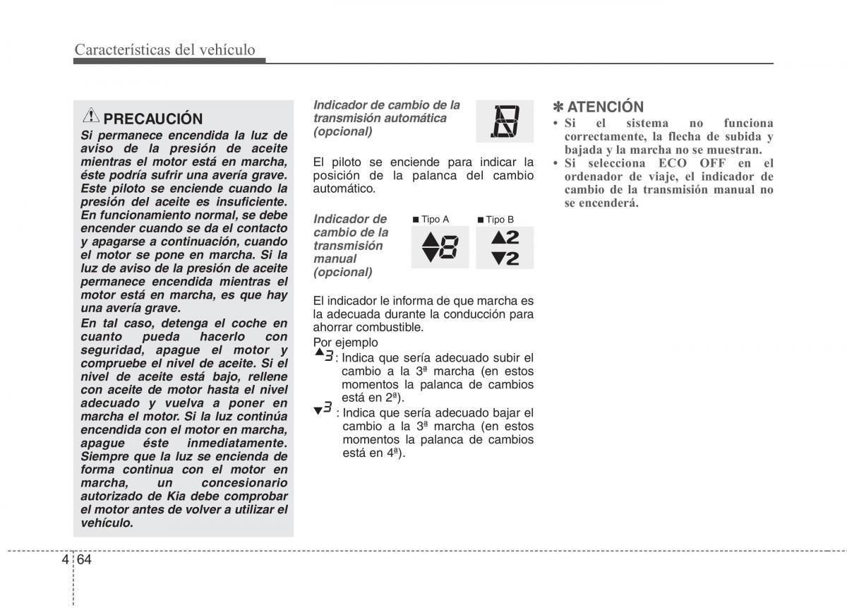 KIA Picanto II 2 manual del propietario / page 141