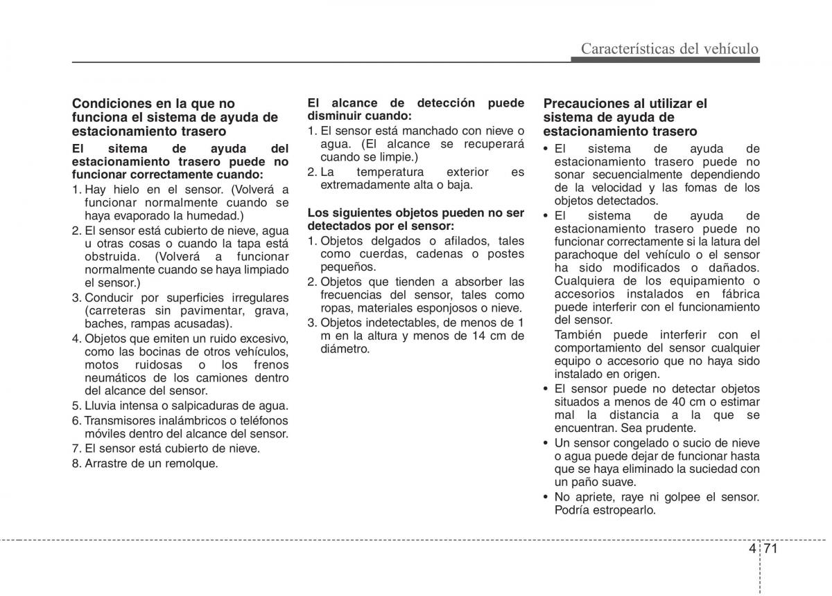 KIA Picanto II 2 manual del propietario / page 148