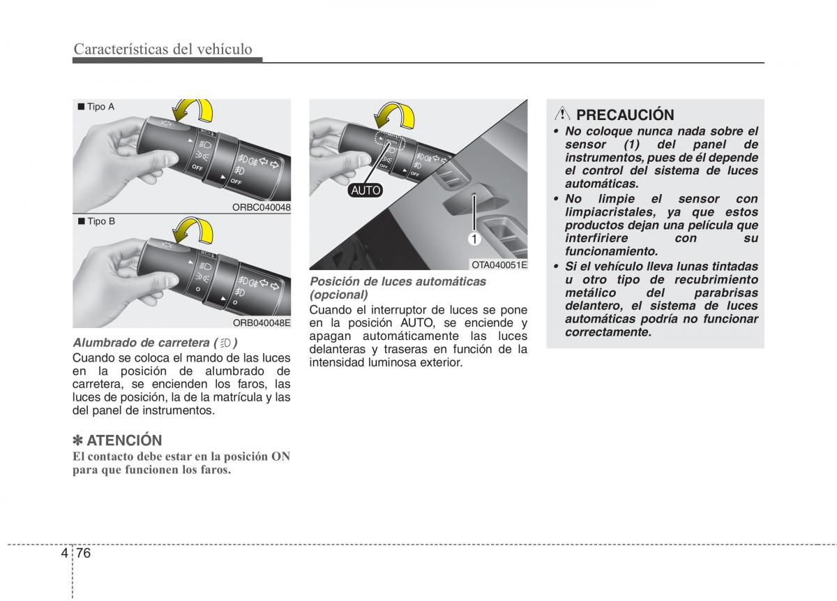 KIA Picanto II 2 manual del propietario / page 153