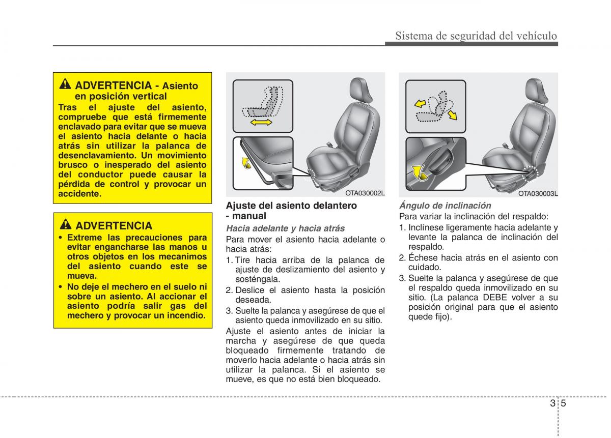 KIA Picanto II 2 manual del propietario / page 16