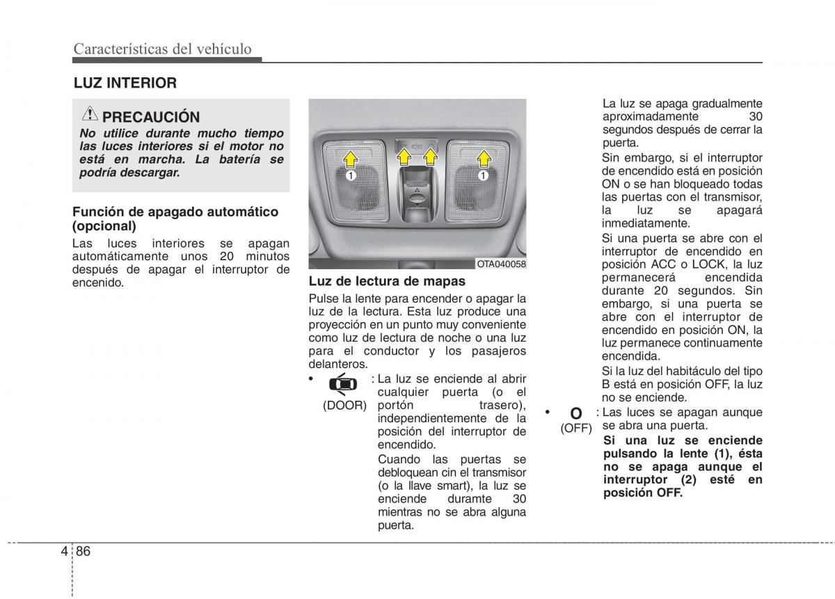 KIA Picanto II 2 manual del propietario / page 163