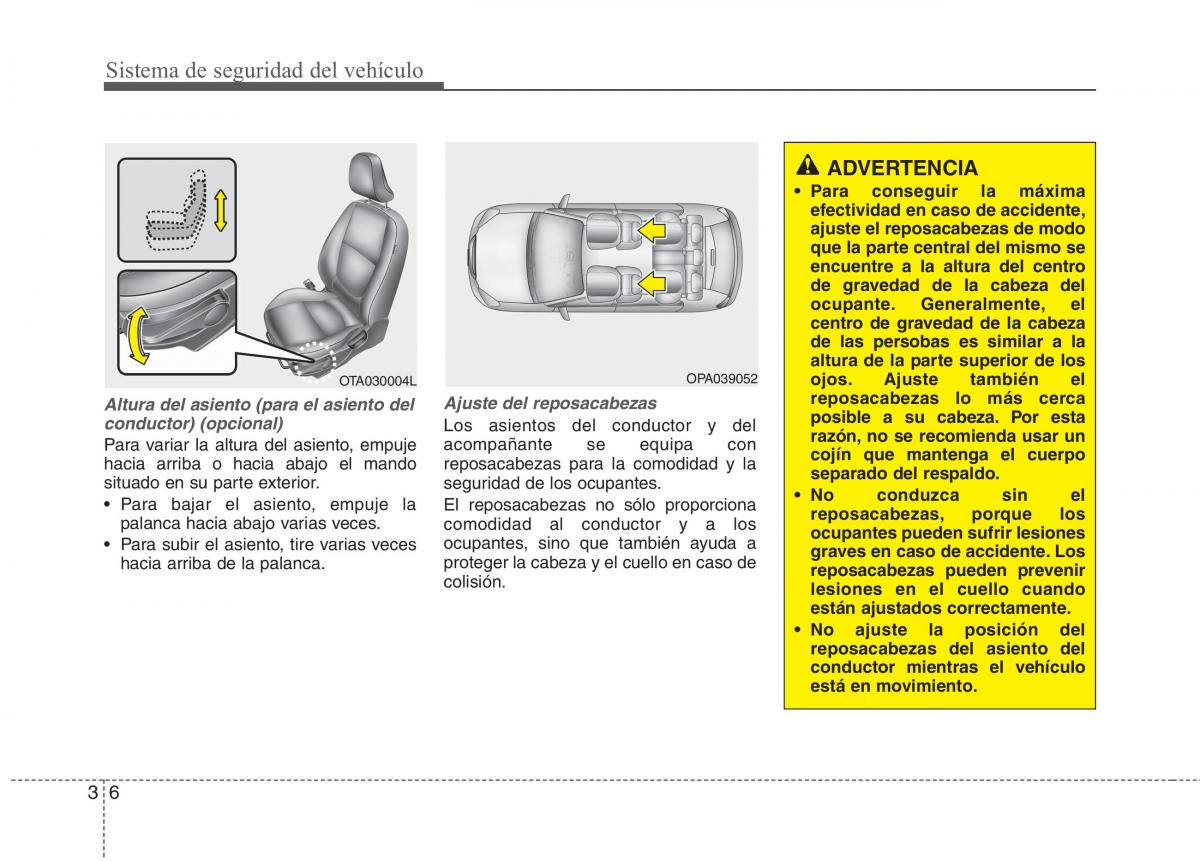 KIA Picanto II 2 manual del propietario / page 17