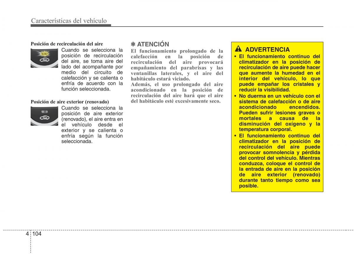 KIA Picanto II 2 manual del propietario / page 181