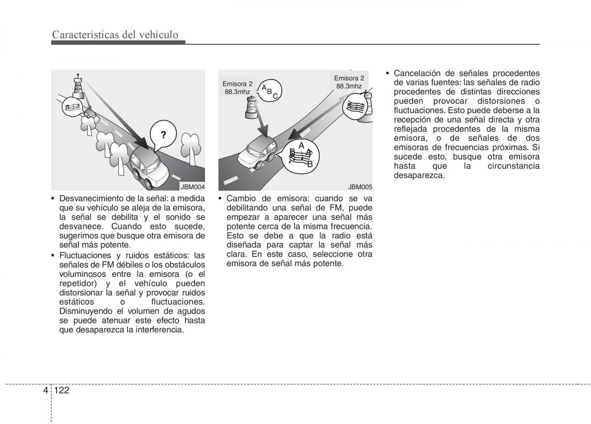 KIA Picanto II 2 manual del propietario / page 199