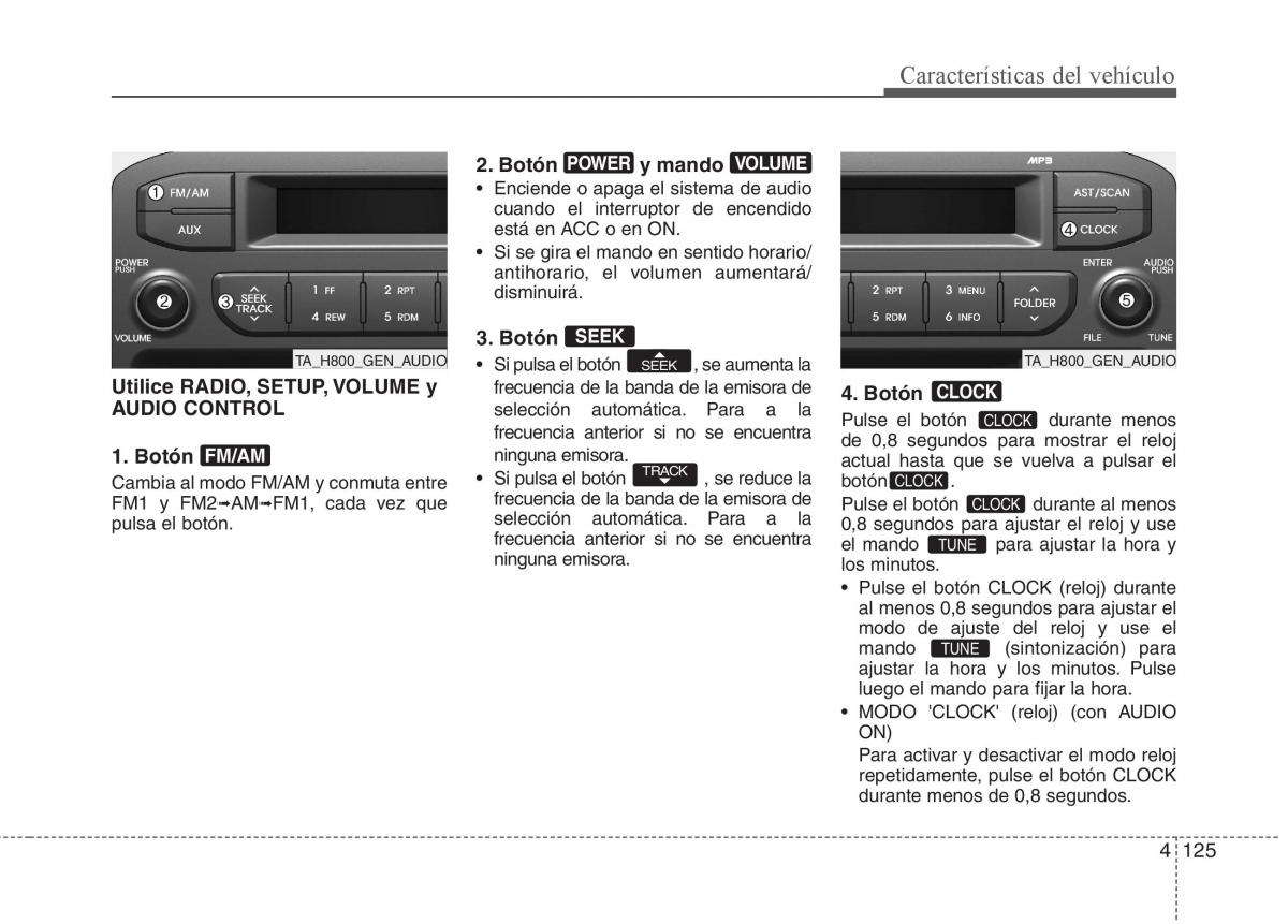 KIA Picanto II 2 manual del propietario / page 202