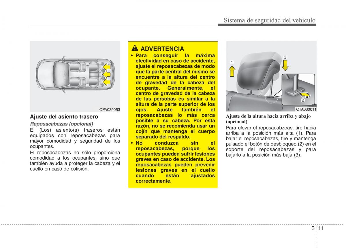 KIA Picanto II 2 manual del propietario / page 22