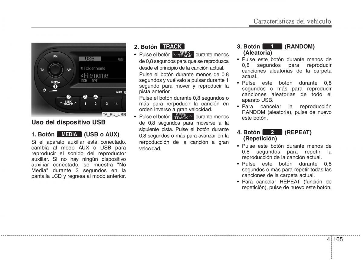 KIA Picanto II 2 manual del propietario / page 242