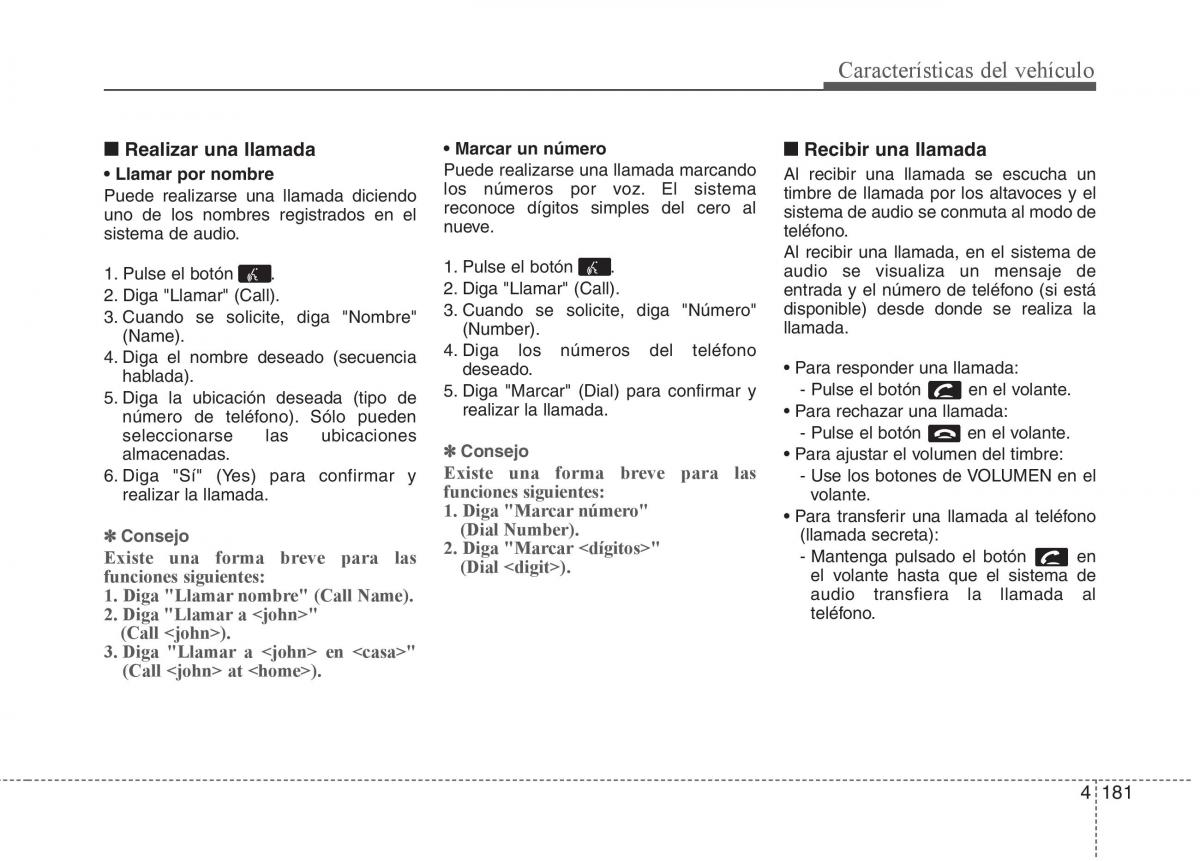 KIA Picanto II 2 manual del propietario / page 258