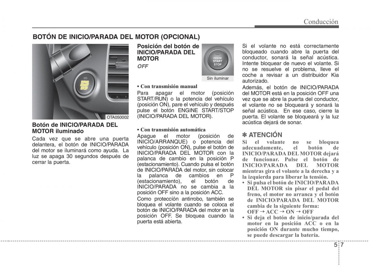 KIA Picanto II 2 manual del propietario / page 268