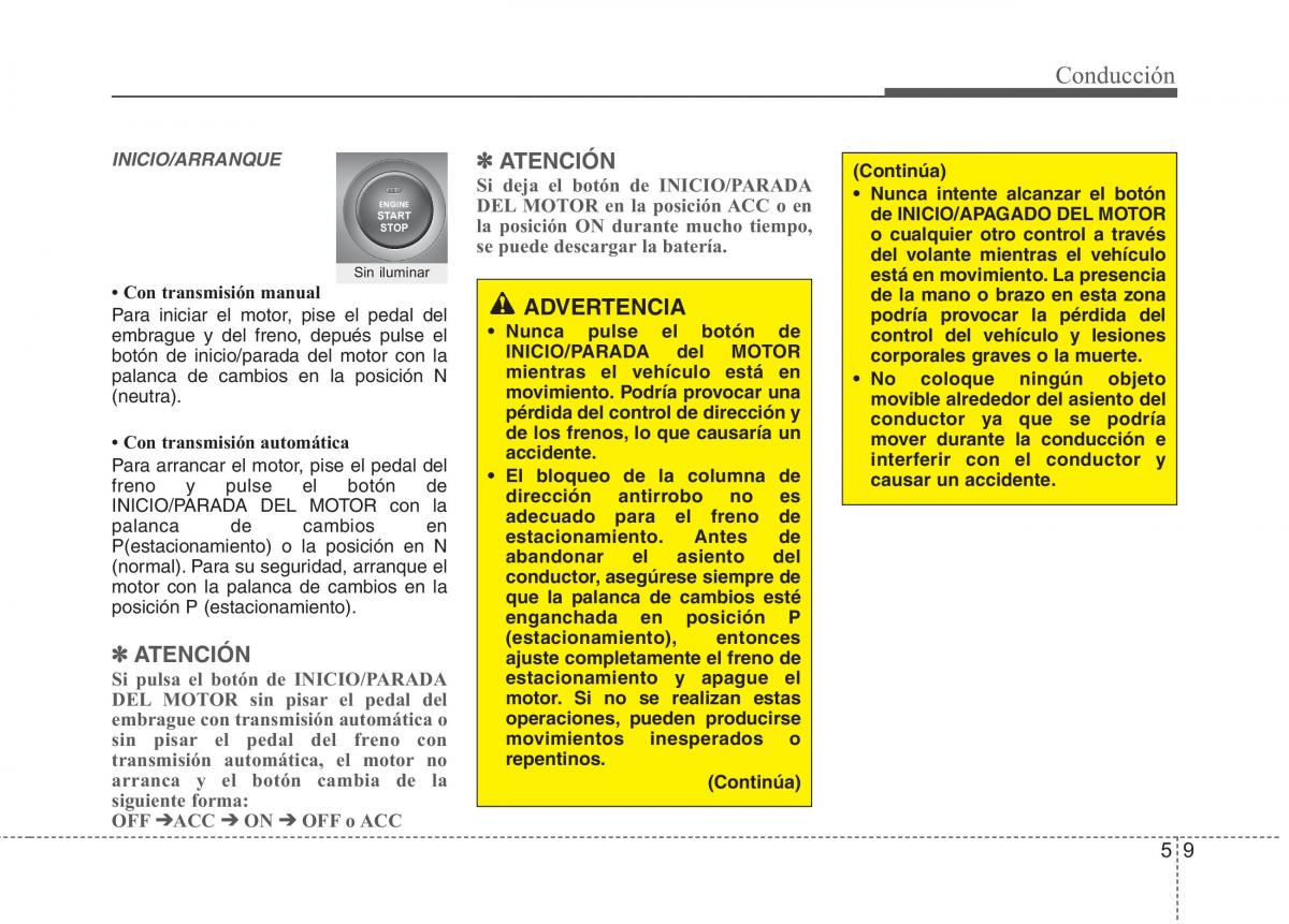 KIA Picanto II 2 manual del propietario / page 270