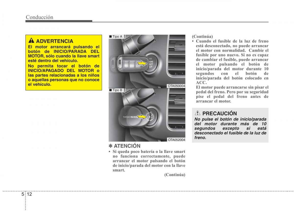 KIA Picanto II 2 manual del propietario / page 273