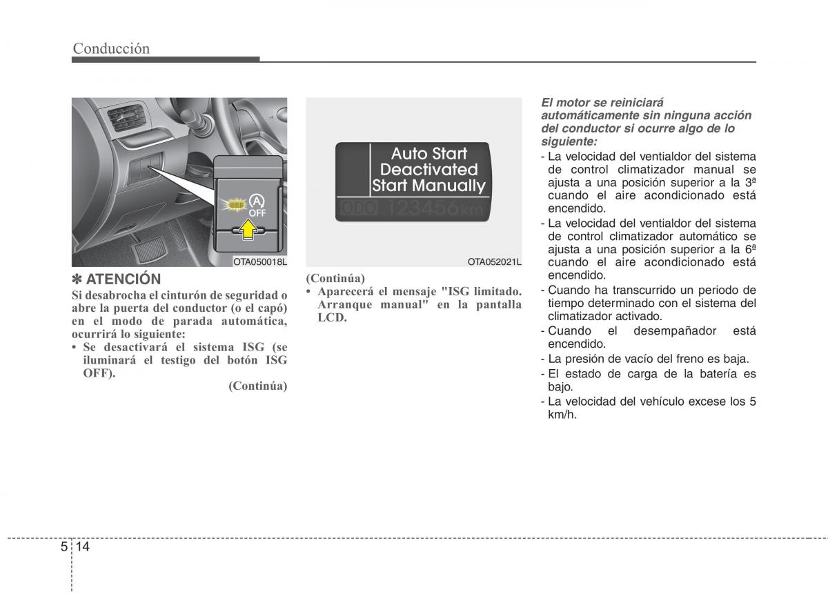 KIA Picanto II 2 manual del propietario / page 275