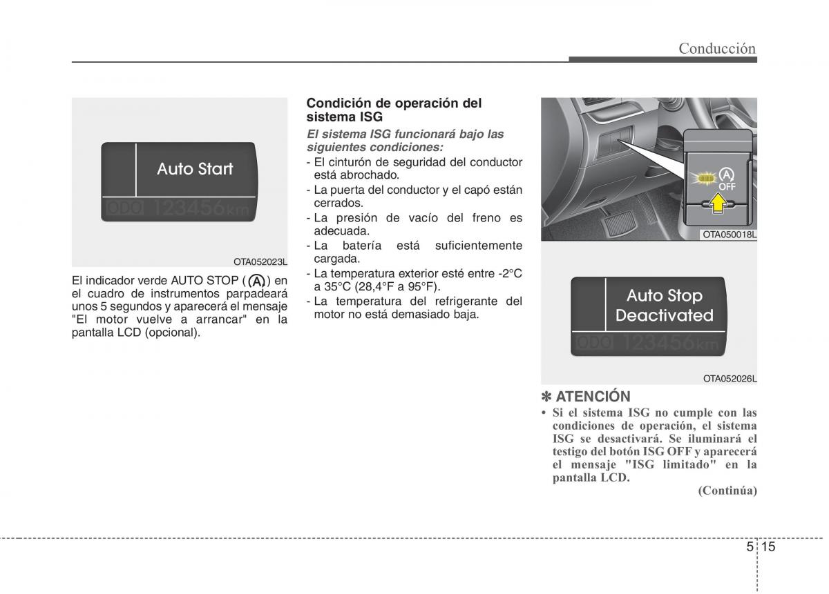 KIA Picanto II 2 manual del propietario / page 276