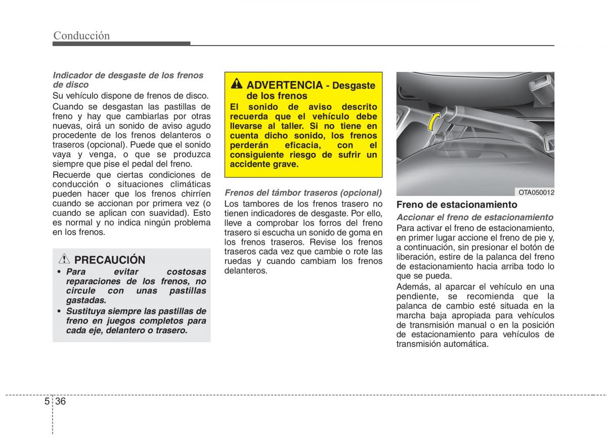 KIA Picanto II 2 manual del propietario / page 297