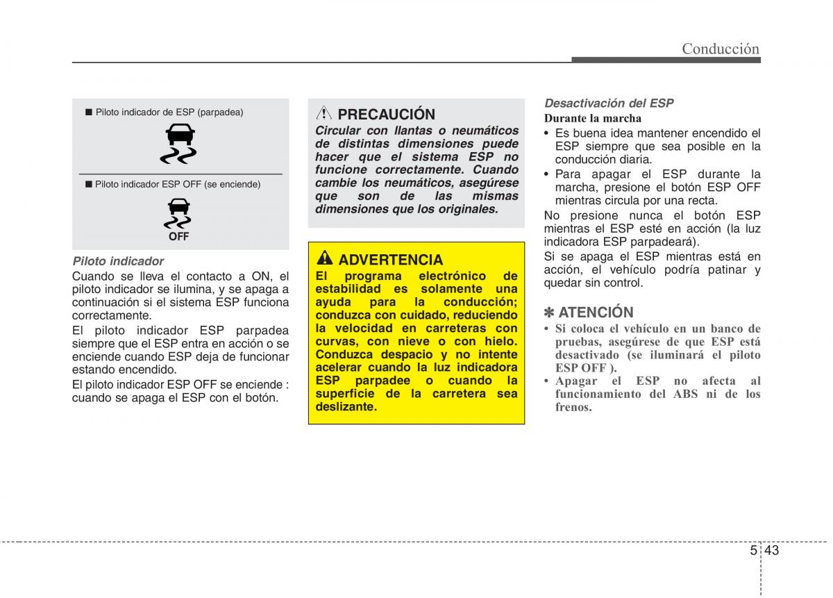 KIA Picanto II 2 manual del propietario / page 304