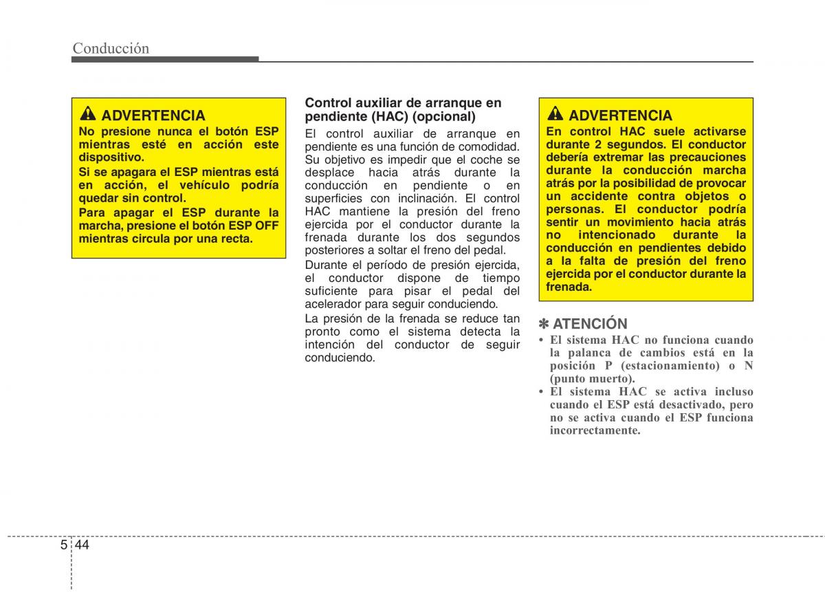 KIA Picanto II 2 manual del propietario / page 305