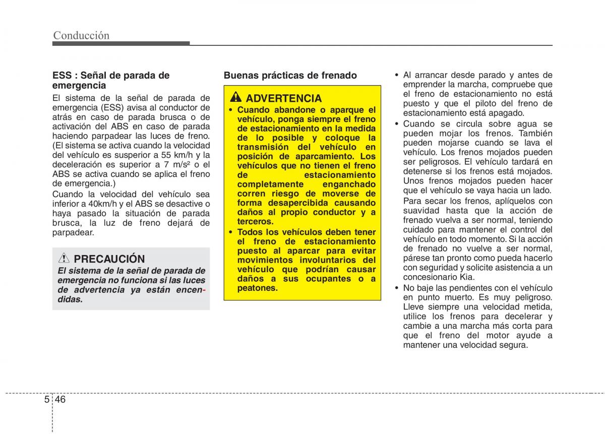 KIA Picanto II 2 manual del propietario / page 307