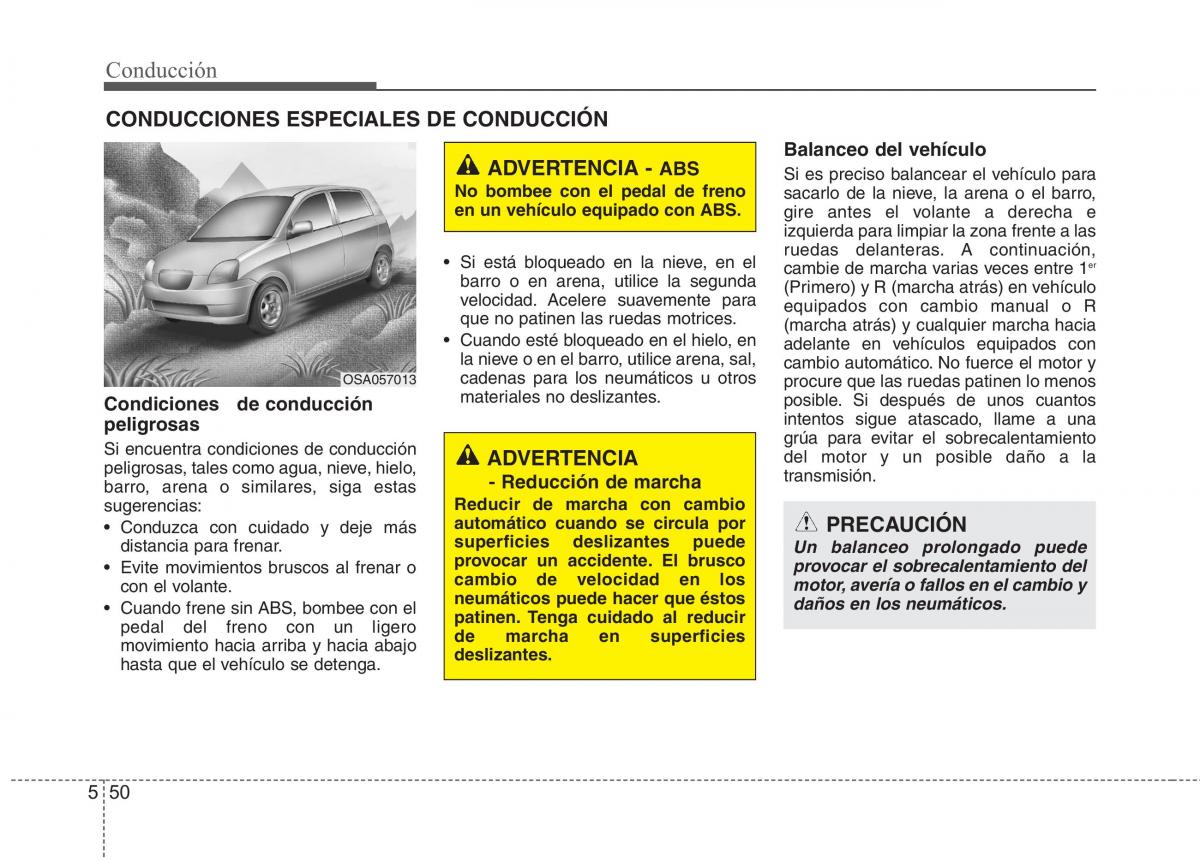 KIA Picanto II 2 manual del propietario / page 311