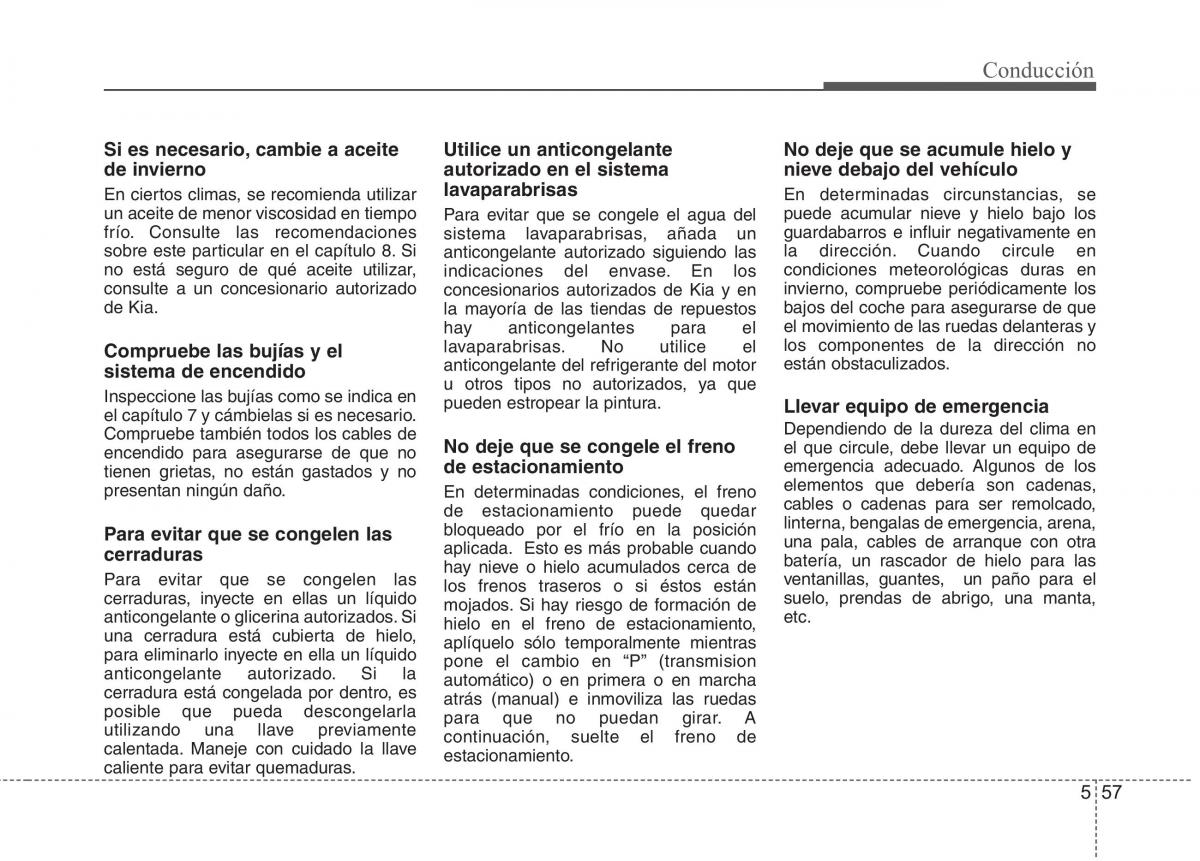 KIA Picanto II 2 manual del propietario / page 318