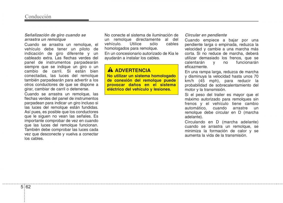 KIA Picanto II 2 manual del propietario / page 323