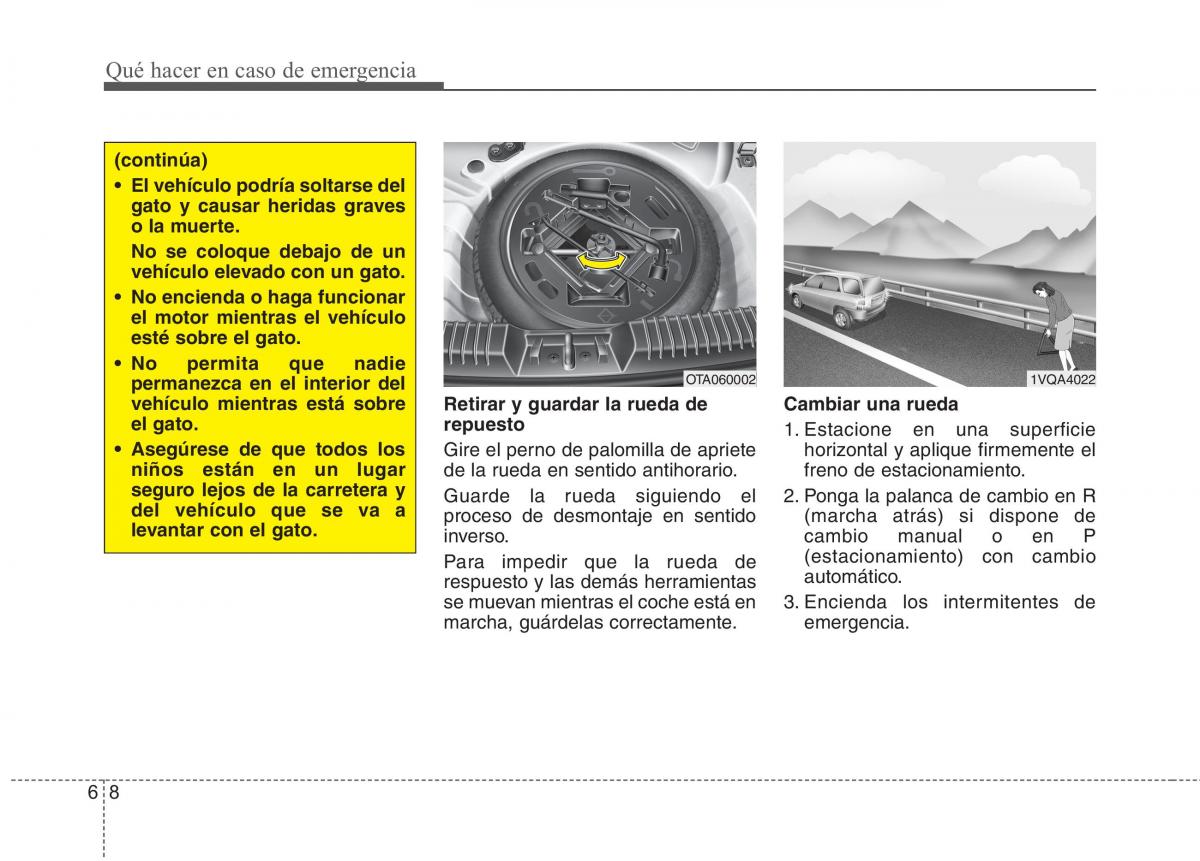 KIA Picanto II 2 manual del propietario / page 336