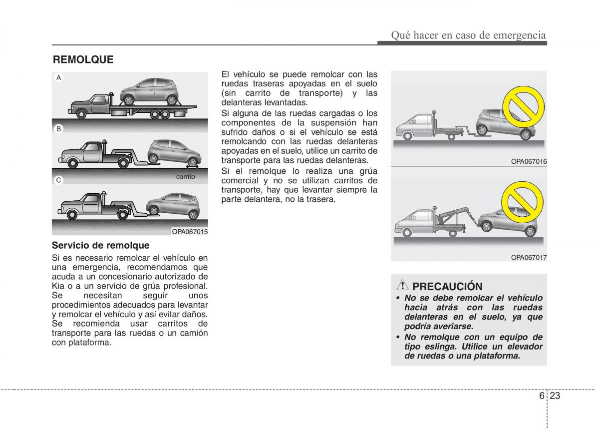 KIA Picanto II 2 manual del propietario / page 351