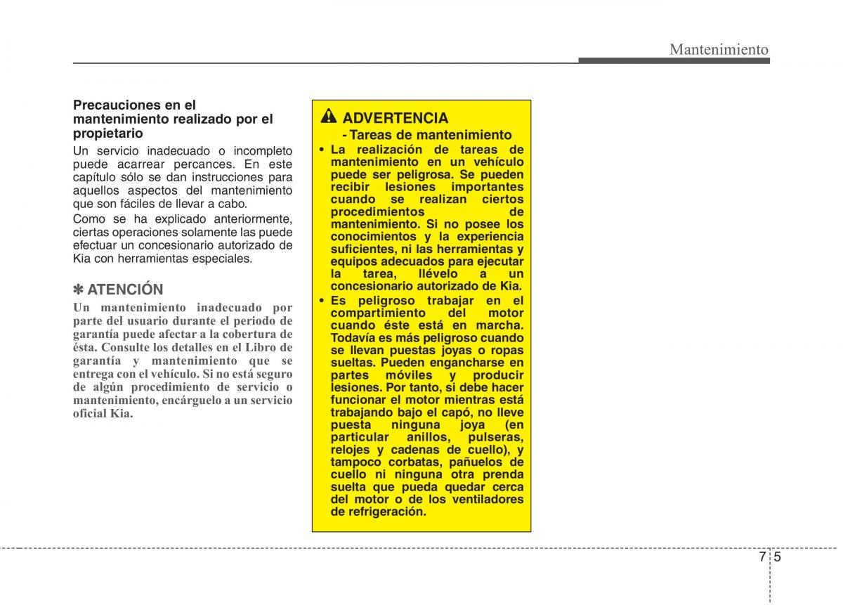 KIA Picanto II 2 manual del propietario / page 359