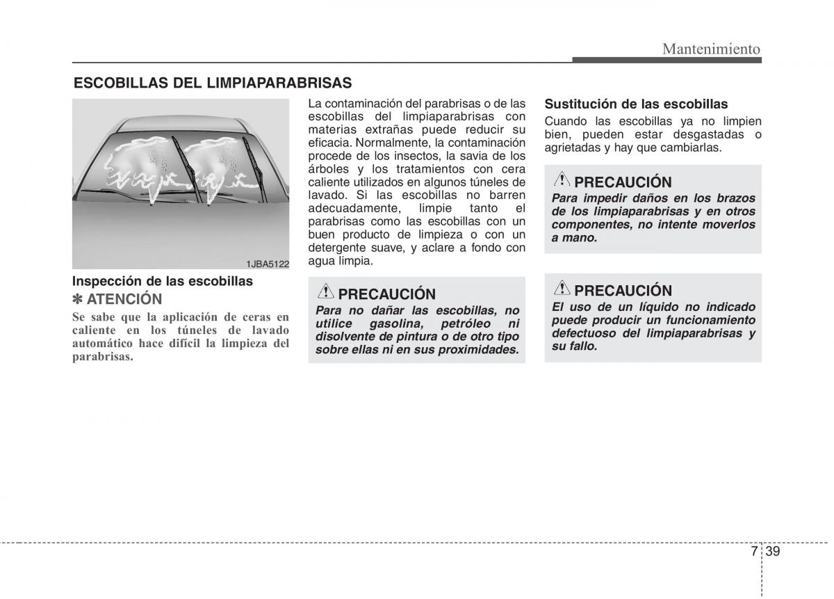 KIA Picanto II 2 manual del propietario / page 393