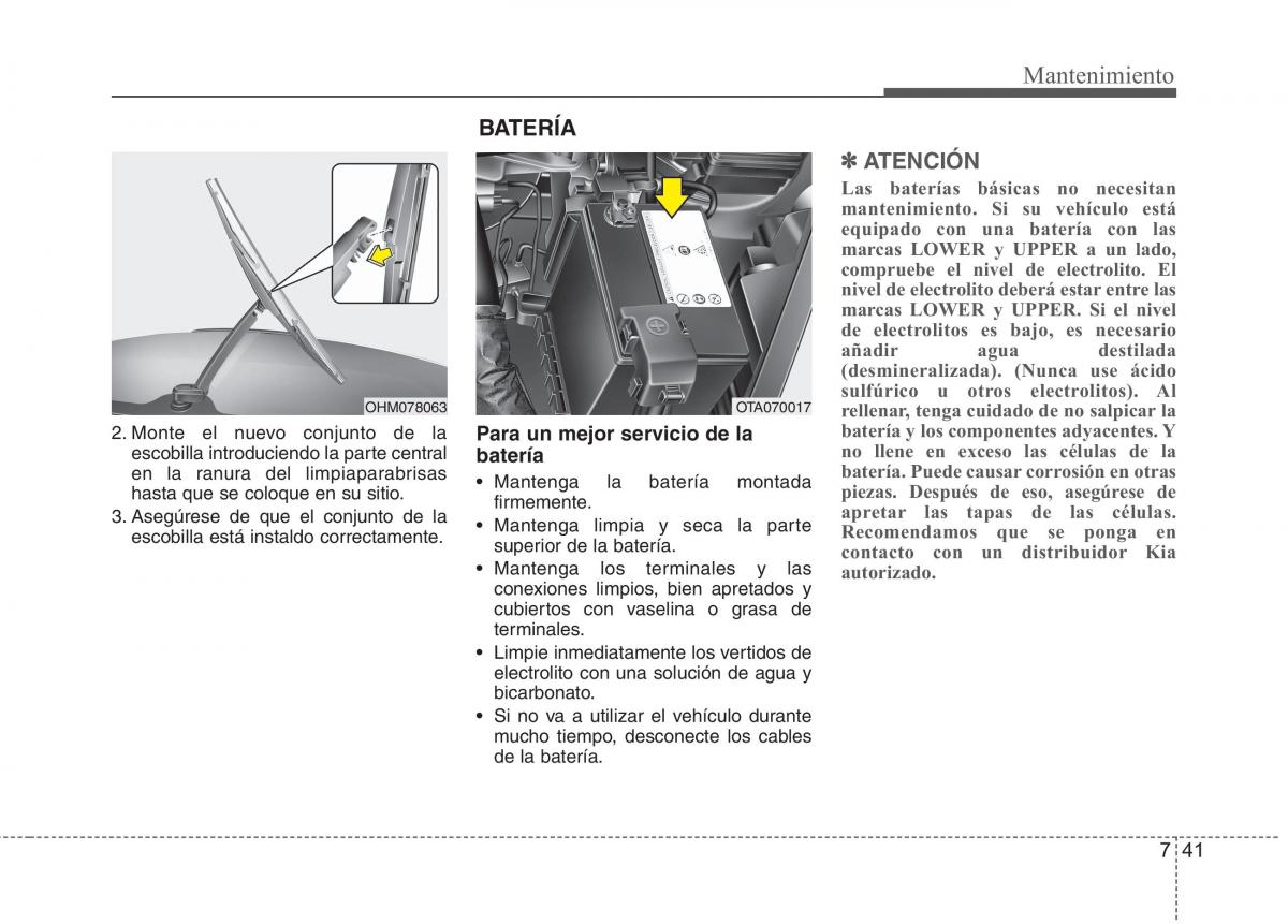 KIA Picanto II 2 manual del propietario / page 395