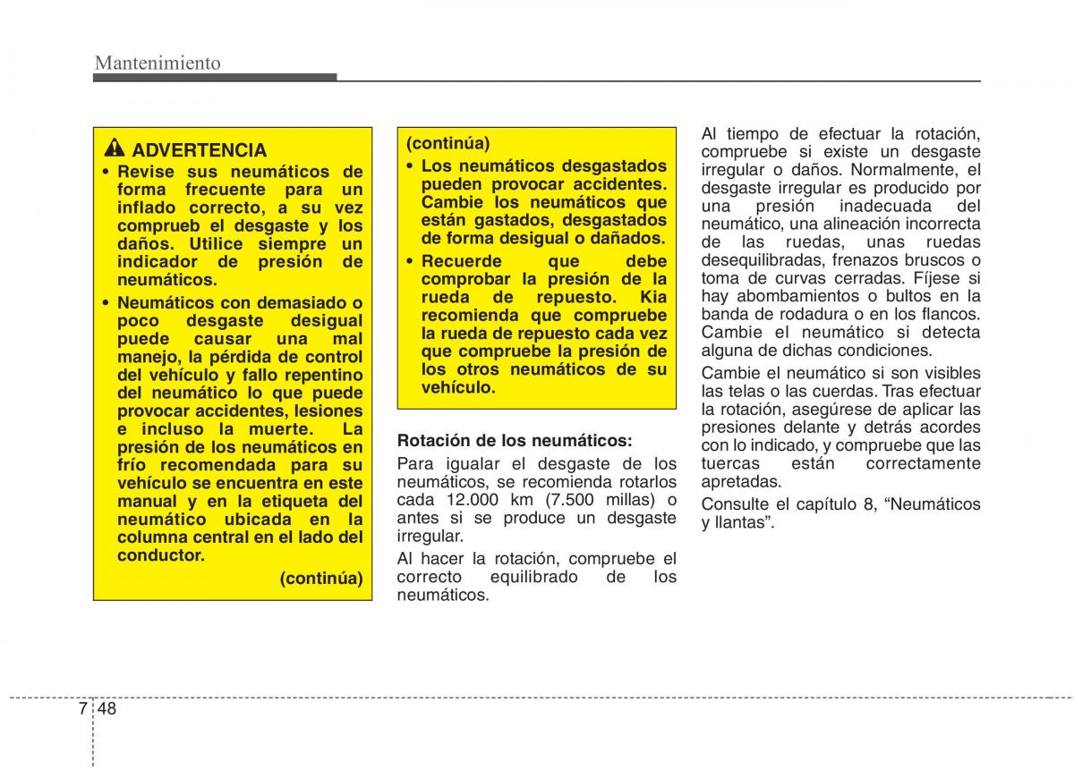 KIA Picanto II 2 manual del propietario / page 402