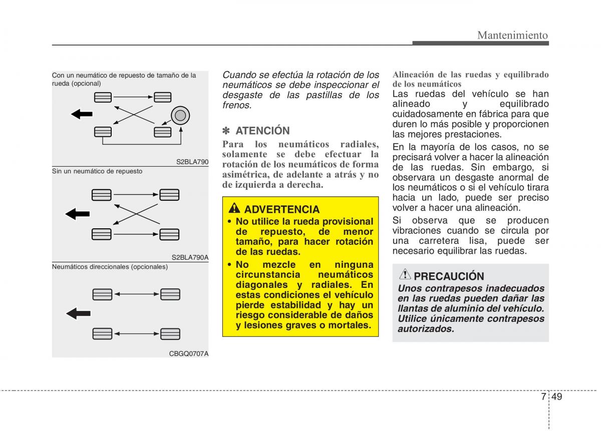 KIA Picanto II 2 manual del propietario / page 403