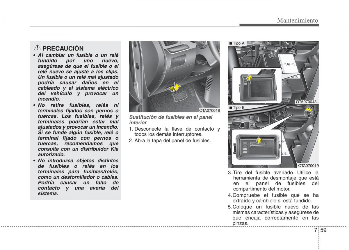 KIA Picanto II 2 manual del propietario / page 413