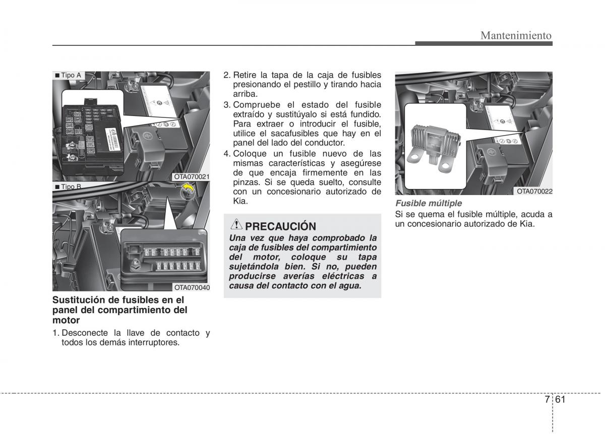 KIA Picanto II 2 manual del propietario / page 415