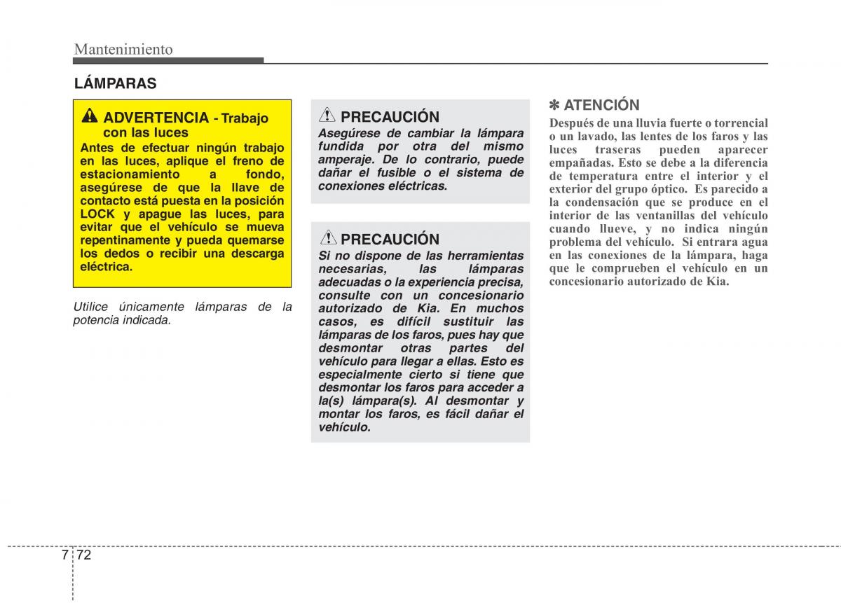 KIA Picanto II 2 manual del propietario / page 426