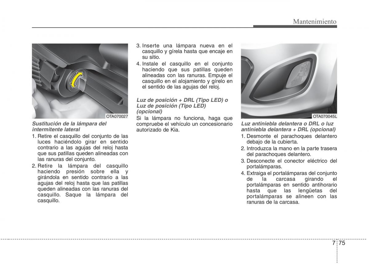 KIA Picanto II 2 manual del propietario / page 429