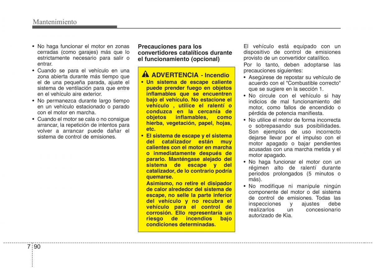 KIA Picanto II 2 manual del propietario / page 444