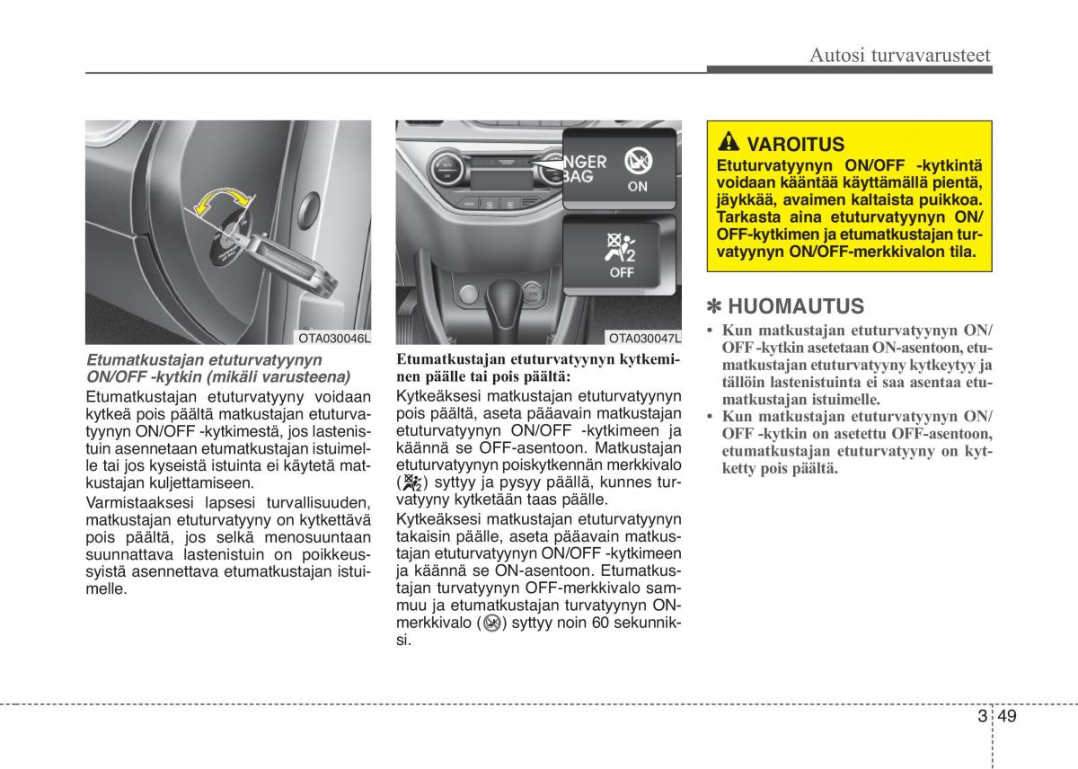 KIA Picanto II 2 omistajan kasikirja / page 62