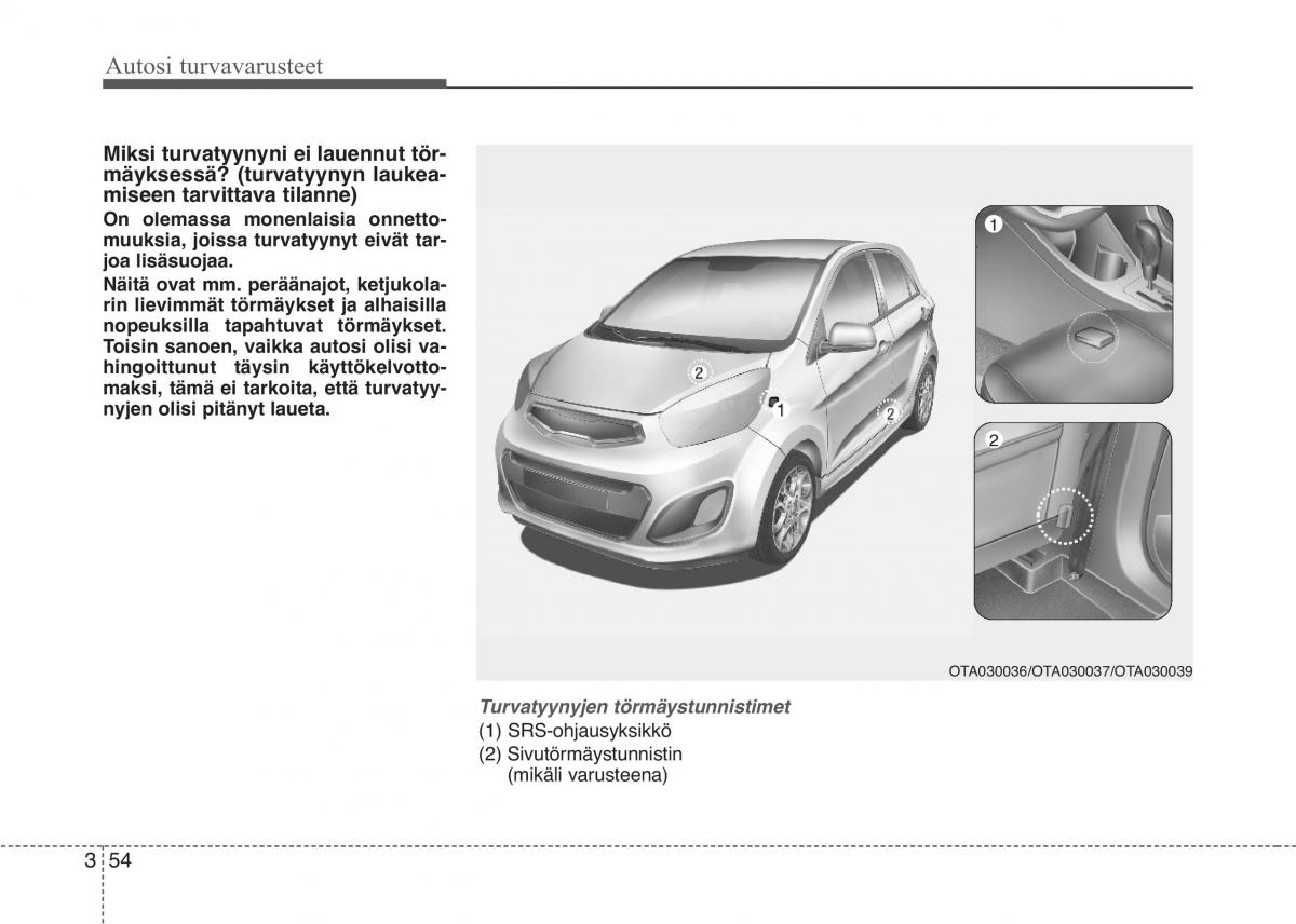 KIA Picanto II 2 omistajan kasikirja / page 67