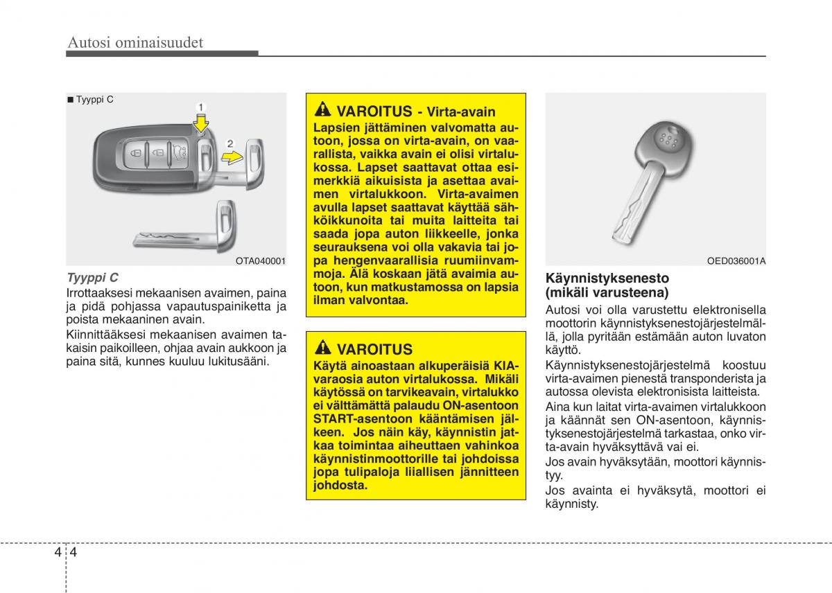 KIA Picanto II 2 omistajan kasikirja / page 78