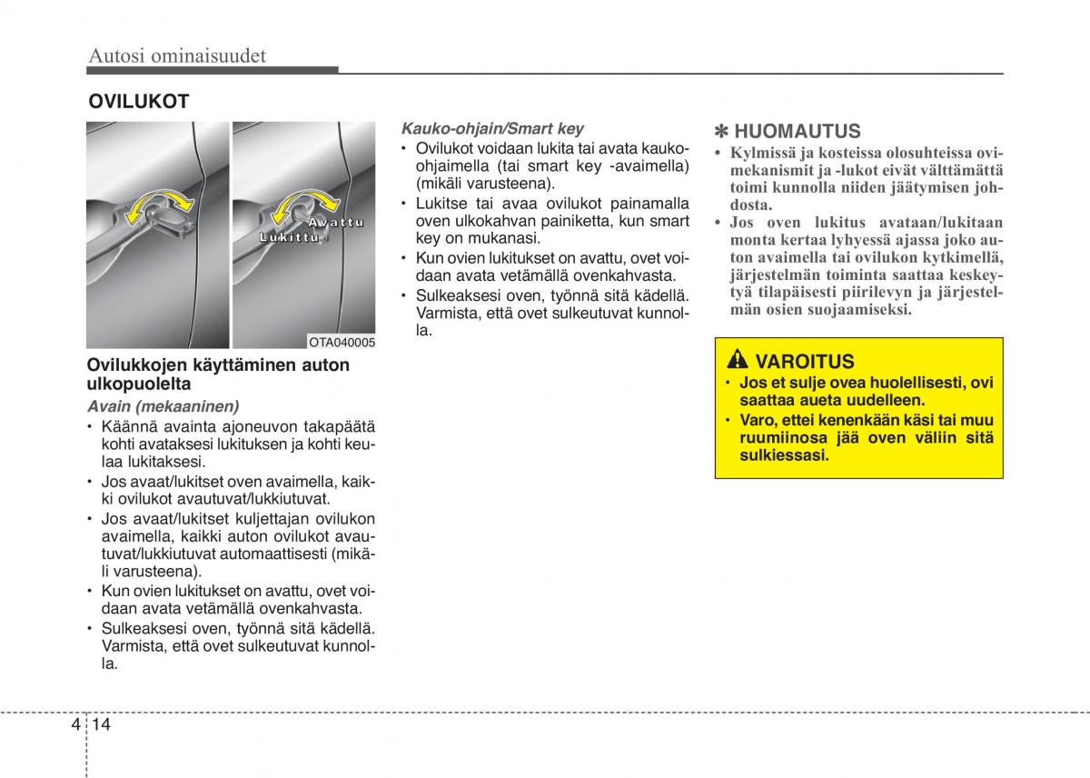 KIA Picanto II 2 omistajan kasikirja / page 88