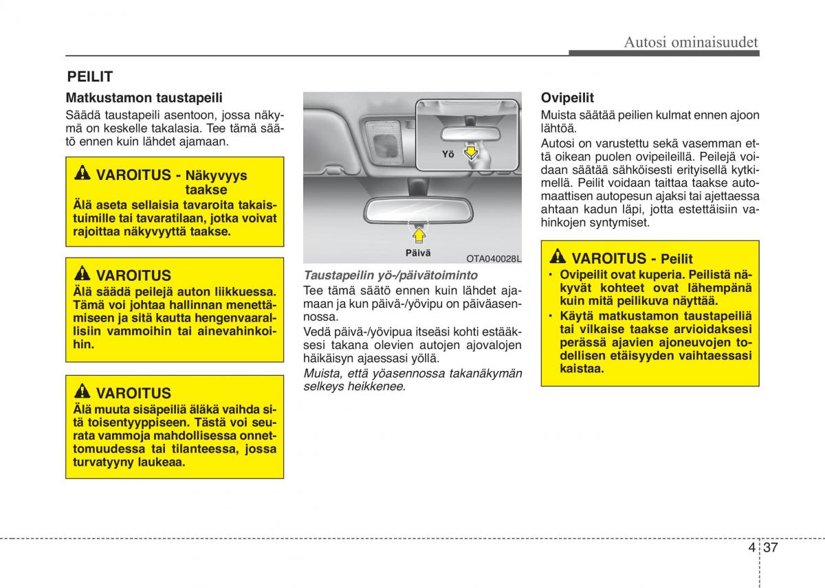 KIA Picanto II 2 omistajan kasikirja / page 111