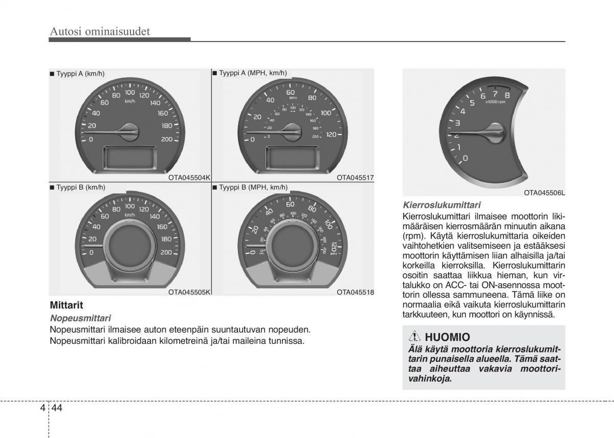 KIA Picanto II 2 omistajan kasikirja / page 118