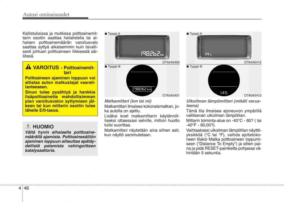 KIA Picanto II 2 omistajan kasikirja / page 120