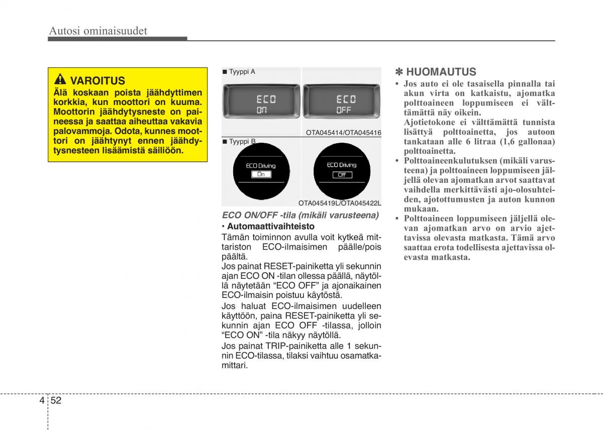 KIA Picanto II 2 omistajan kasikirja / page 126