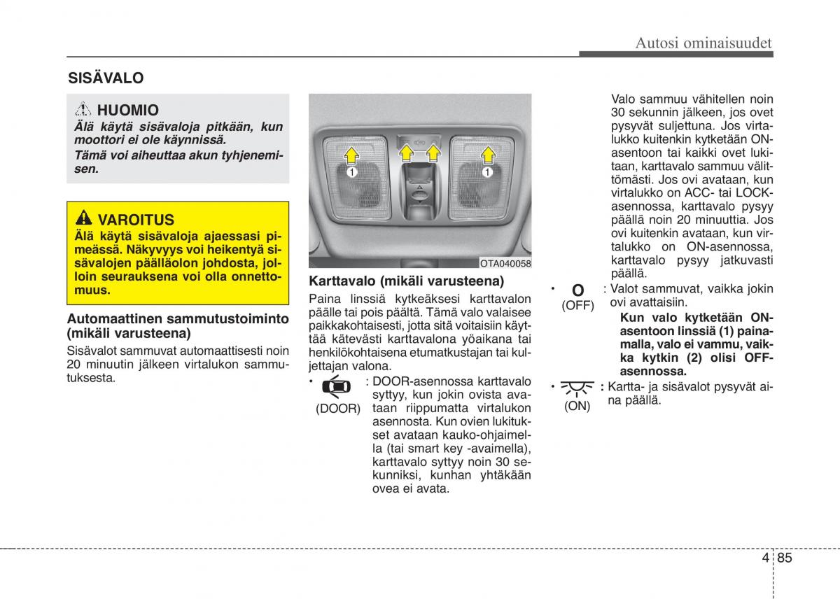 KIA Picanto II 2 omistajan kasikirja / page 159