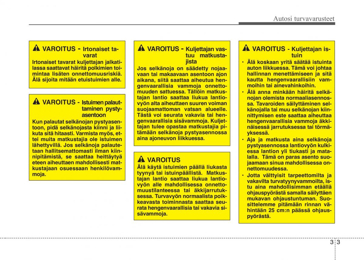 KIA Picanto II 2 omistajan kasikirja / page 16