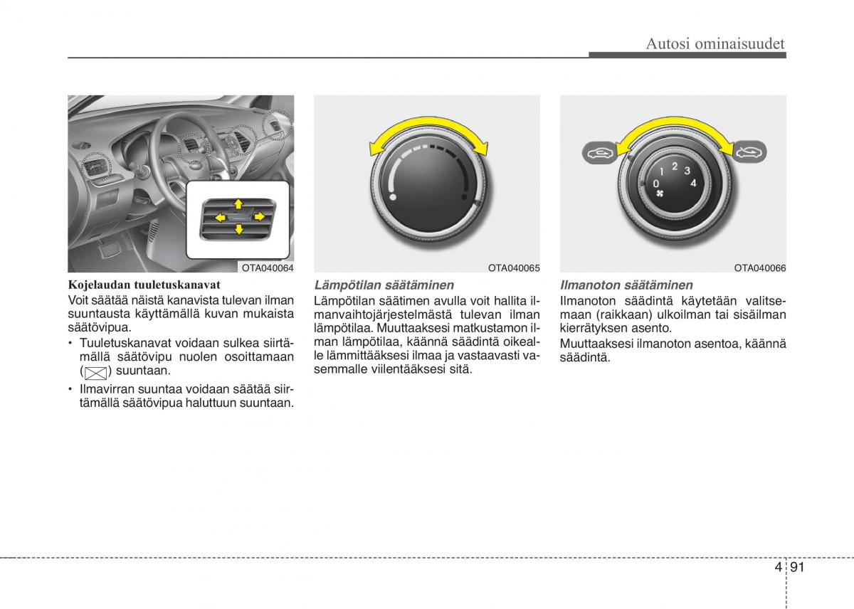 KIA Picanto II 2 omistajan kasikirja / page 165